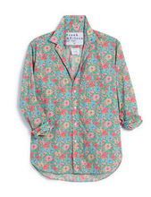 Load image into Gallery viewer, F&amp;E Eileen Shirt in Pink/Blue Floral
