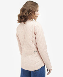 Barbour Cavalry Quilted Jacket Rose Dust