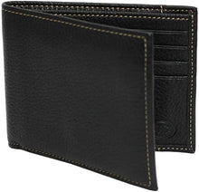 Load image into Gallery viewer, Torino Leather Tumbled Billfold with Contrast Stitch
