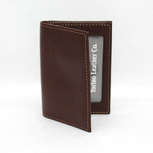 Load image into Gallery viewer, Torino Leather Tumbled Gusset Card Case
