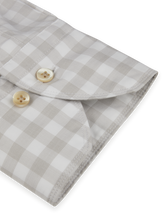 Load image into Gallery viewer, Stenstroms Casual Beige Checked Twill Shirt
