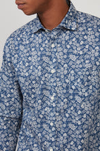 Load image into Gallery viewer, Hartford Men&#39;s Shirt in Blue/White Print
