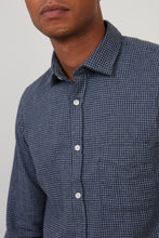 Load image into Gallery viewer, Hartford Men&#39;s Shirt in Blue Gingham
