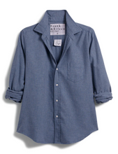 Load image into Gallery viewer, Frank &amp; Eileen Barry Shirt in Heathered Atlantic Blue
