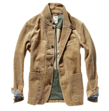 Load image into Gallery viewer, Relwen Cord Trap Blazer in Sand
