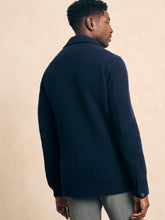 Load image into Gallery viewer, Faherty Wool Chore Jacket in Navy
