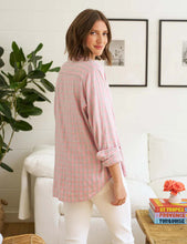 Load image into Gallery viewer, Frank &amp; Eileen Relaxed Shirt Grey/Pink Check

