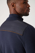 Load image into Gallery viewer, Raffi Quilted Full Zip Jkt Navy
