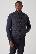 Load image into Gallery viewer, Raffi Quilted Full Zip Jkt Navy

