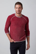 Load image into Gallery viewer, Raffi Reversible Crew Cranberry
