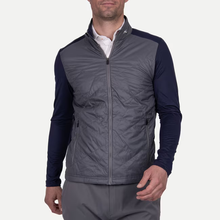 Load image into Gallery viewer, KJUS Retention Jacket in Steel Grey/Atlanta Blue
