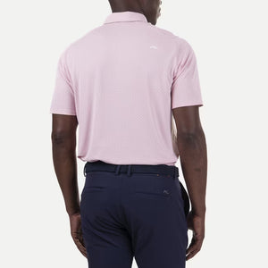 KJUS Savin Structure S/S Polo in Pink Salt