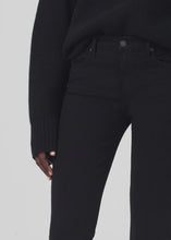Load image into Gallery viewer, Citizens of Humanity Skyla Mid Rise Slim Jean in Plush Black

