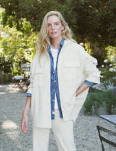Load image into Gallery viewer, Frank &amp; Eileen McLoghlin Shirt Jacket in Winter White
