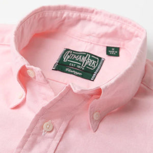 Gitman Vintage Sport Oxford Shirt in Pink