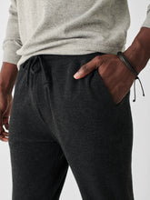 Load image into Gallery viewer, Faherty Legend Sweatpants in Heathered Black Twill
