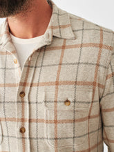 Load image into Gallery viewer, Faherty Men&#39;s Legend Sweater Shirt in Open Tundra Windowpane
